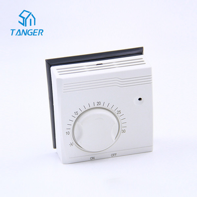 Indoor mechanical Room Thermostat With On Off Switch 5 To 30 Degrees 10A Resistive Load