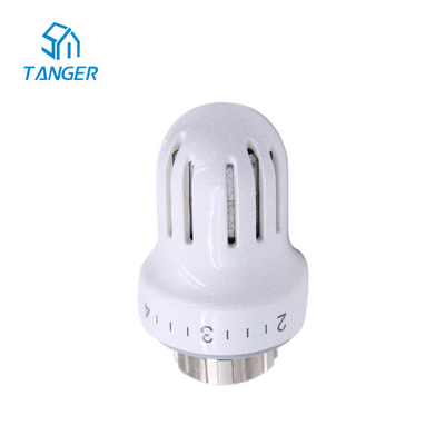 Radiator Thermostatic Head For Underfloor Heating Angled Valve