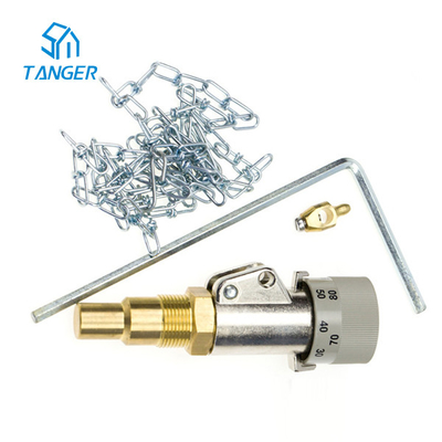Boiler Temperature Control Solid Fuel Draught Draft Regulator Valve ISO9001