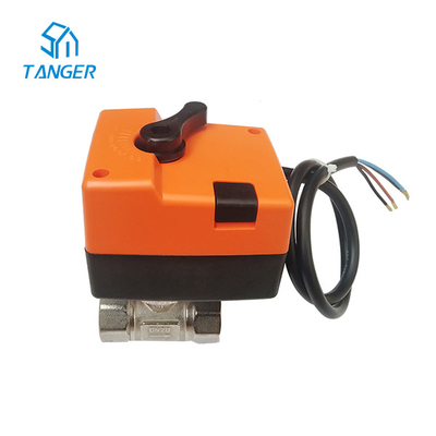 HVAC Control Electric Ball Valve Actuator 230V AC Motorized