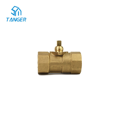 DN20 High Flow Control Valve Electric Actuator HVAC Two Way