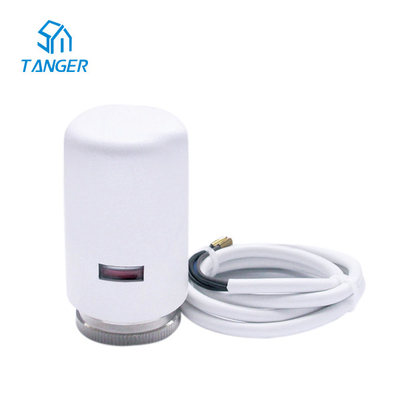 Multi-Fit 230v Four 4 Wire Thermal Actuator For Radiant Floor Heating 24V