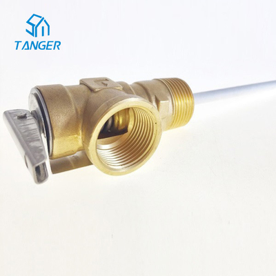 Hot Water Boiler Temperature Control System Temperature Pressure Relief Valve Water Heater 3/4