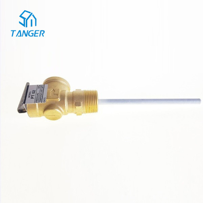 Hot Water Boiler Temperature Control System Temperature Pressure Relief Valve Water Heater 3/4