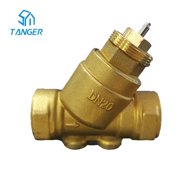 Brass Pressure Independent Control Valve (PICV) Automatic Balancing Valve