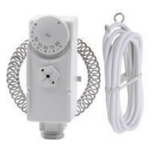 Clip Clamp On Pipe Thermostat For Unvented Cylinder Temperature Control