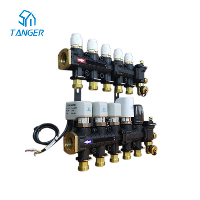 11 Port 6 Port 4 Port 5 Zone Underfloor Heating Manifolds Pump Mixing Valve Unit