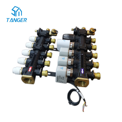 11 Port 6 Port 4 Port 5 Zone Underfloor Heating Manifolds Pump Mixing Valve Unit