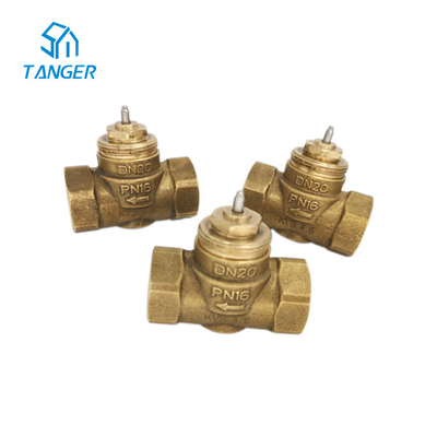 15 مللي متر 10 مللي متر trv trv صمام المبرد PN16 عرافة الجوز عالية معدل التدفق Kvs 4.5 &quot;
