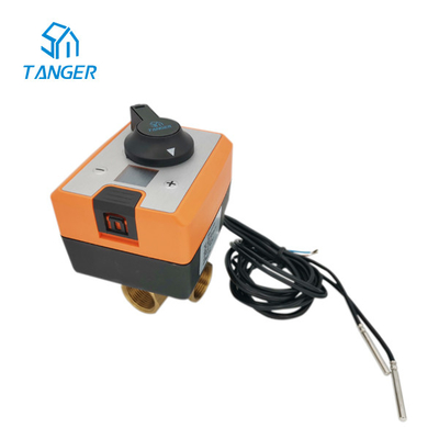 3 Yollu 12v Küresel Vana Aktüatör Elektrikli 10Nm Uzaktan Algılama Elemanı