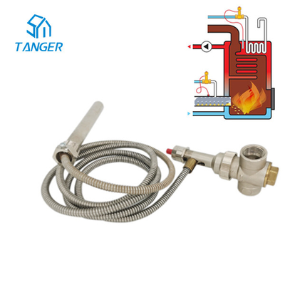 Heating Boiler Temperature Control Sensor Temperature Valve 1/2